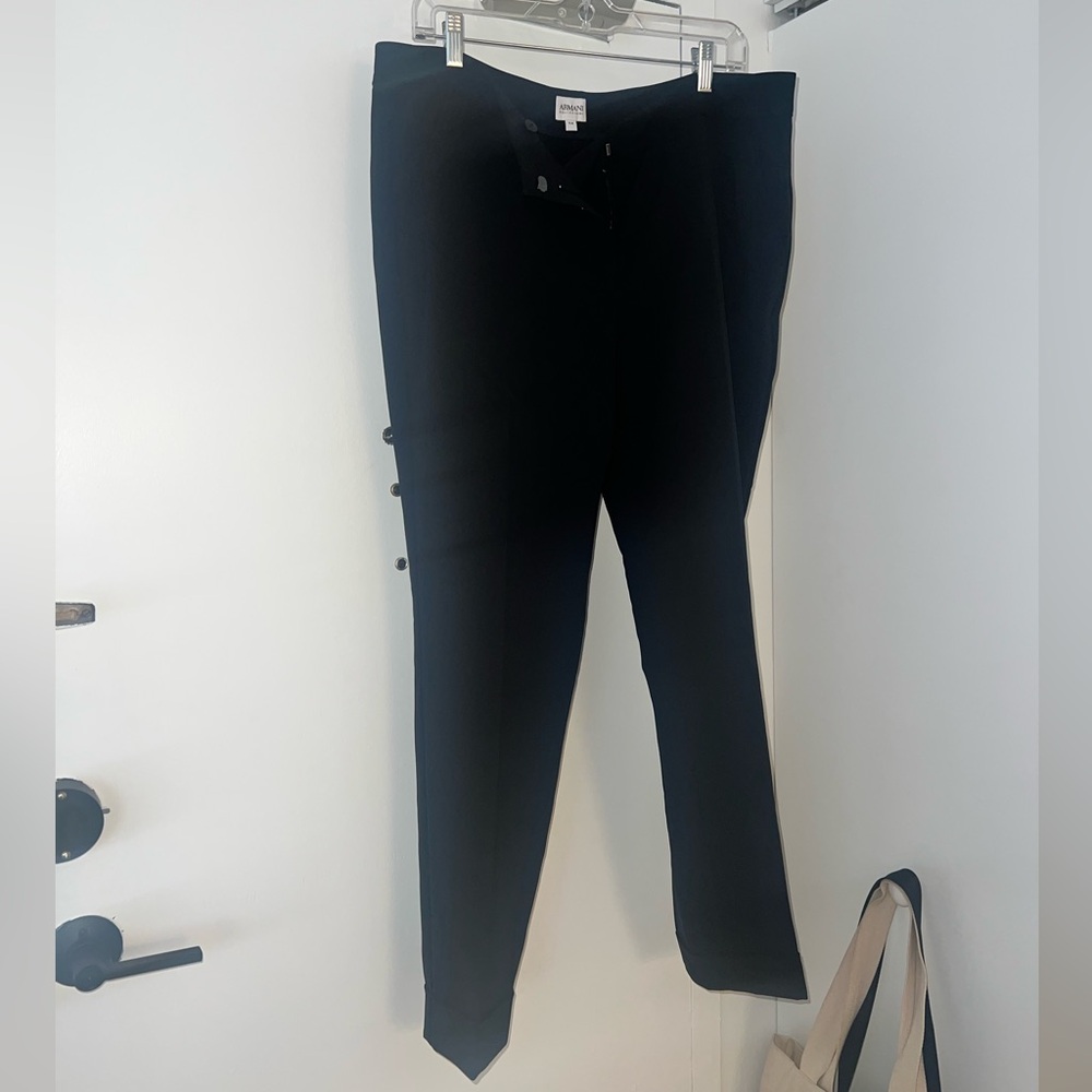 ARMANI Women’s Pleated and Cuffed Trousers